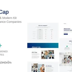 FinCap – Finance Template Kit