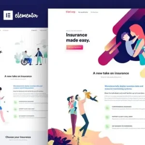 FinCorp – Insurance & Marketing Elementor Template Kit