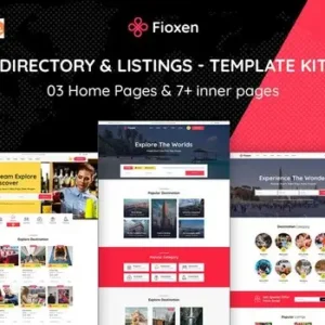 Fioxen – Travel Directory & Listings Elementor Template Kit