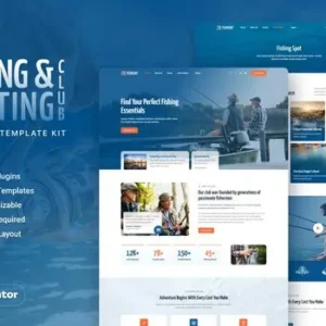 Fishhunt – Fishing & Hunting Club Elementor Template Kit