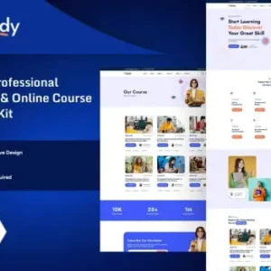 FiStudy – Professional Education & Online Course Elementor Pro Template Kit