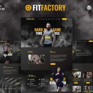 Fit Factory – Fitness Gym Elementor Template Kit