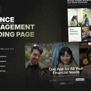 Fitas – Finance Management Elementor Pro Template Kit