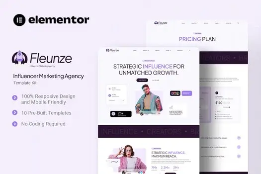 fleunze-influencer-marketing-agency-elementor-template (1)